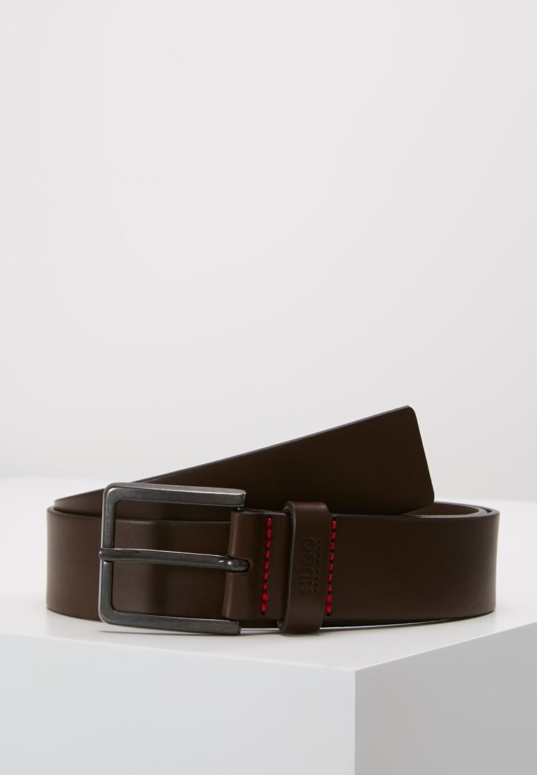 

Ремень деловой GIONIO HUGO, цвет dark brown