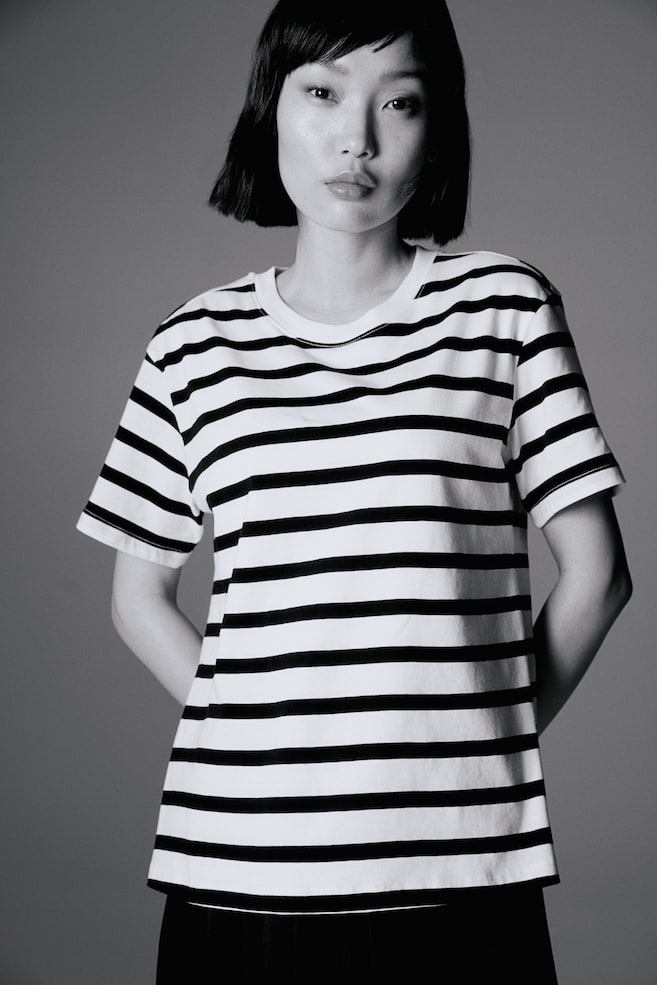 

Футболка для кормящих мам из хлопка H&M, мультиколор