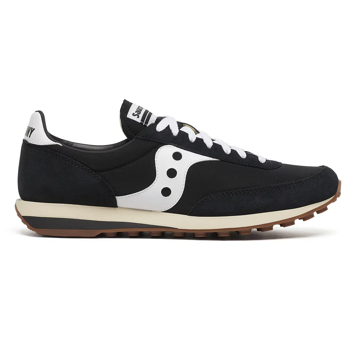 

Кроссовки унисекс Saucony Trainer 80, черный/белый