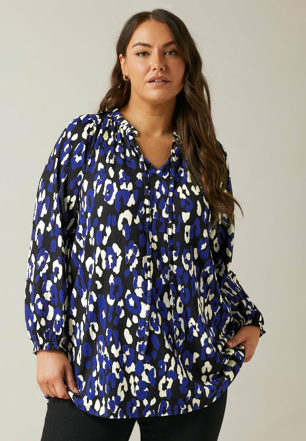 

Блуза Long sleeved top Evans, синий