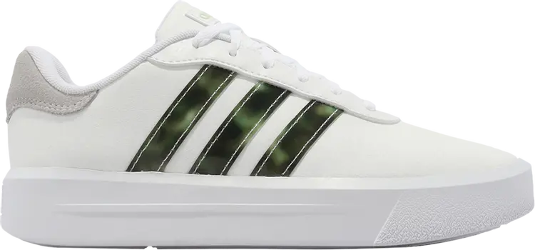 

Кроссовки Wmns Court Platform 'White Linen Green', белый