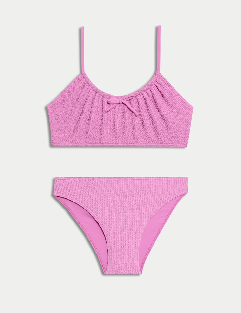 

Бикини с блестками и складками на шее Marks & Spencer, цвет Purple mix
