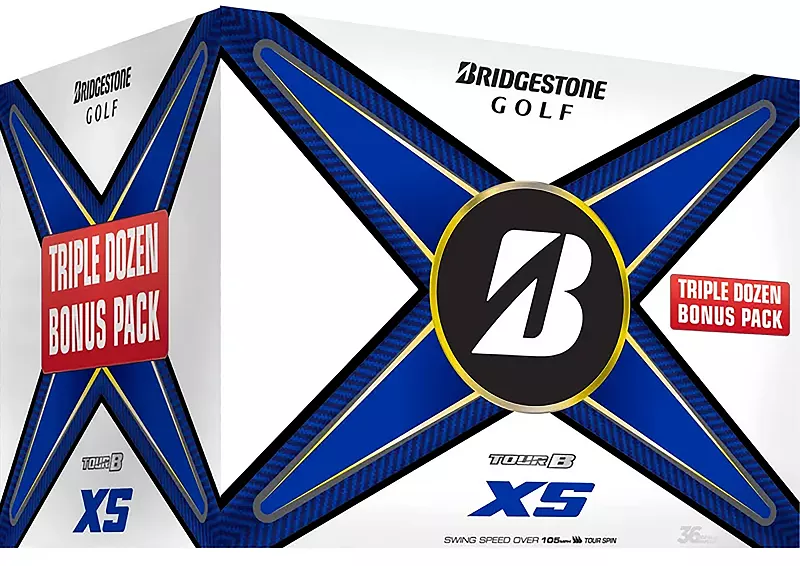 

Мячи для гольфа Bridgestone Tour B XS 2024 — 3 дюжины, белый