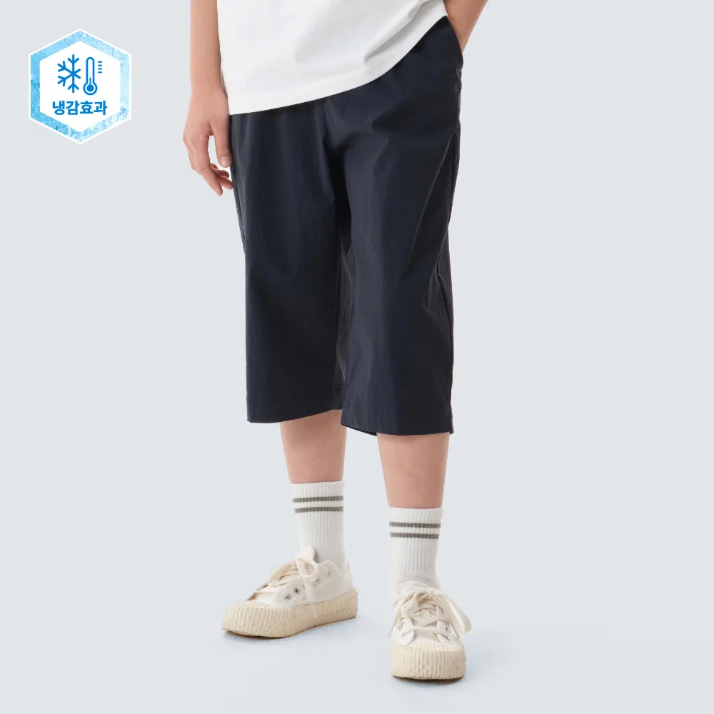 Детские охлаждающие брюки Route 7/8, тёмно-синие, от Snowpeak Apparel Kids