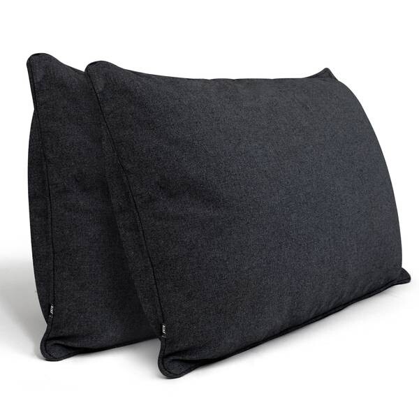 

Диванная подушка DYNMC YOU ALURE (2 шт), 70x10x40 см, антрацитовый