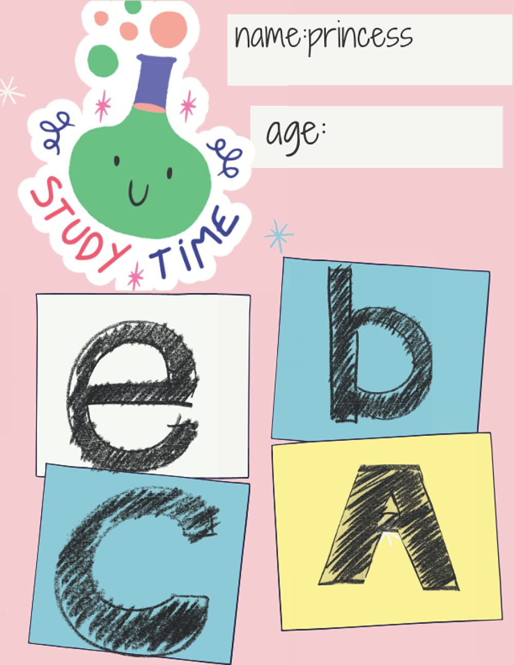 

Study time go to learning ABC: 8,5*11 inch 21,5 *27,94 cm 100Pages (Independently published)