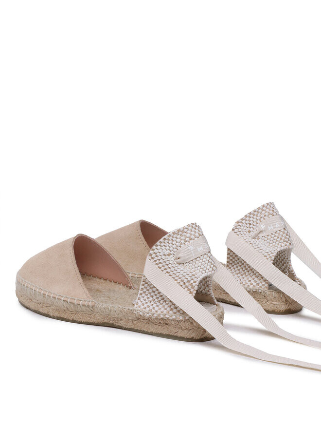 Эспадрильи Manebi Suede Flat Valenciana Эспадрильи Manebi K 1.1 P0, бежевый — фото 3