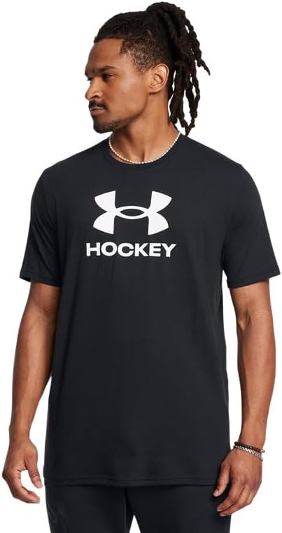 

Мужская хоккейная футболка с коротким рукавом от UnderArmour Under Armour, Black, Черный, Мужская хоккейная футболка с коротким рукавом от UnderArmour Under Armour, Black