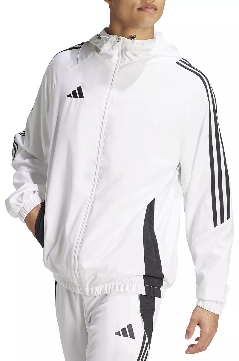 

Мужская ветровка Adidas Tiro 24, белый/черный