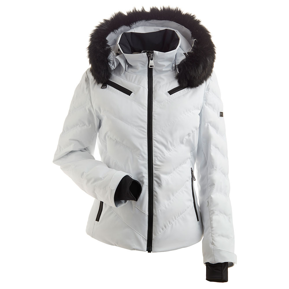 

Утепленная лыжная куртка Nils Northstar с искусственным мехом (женская), White