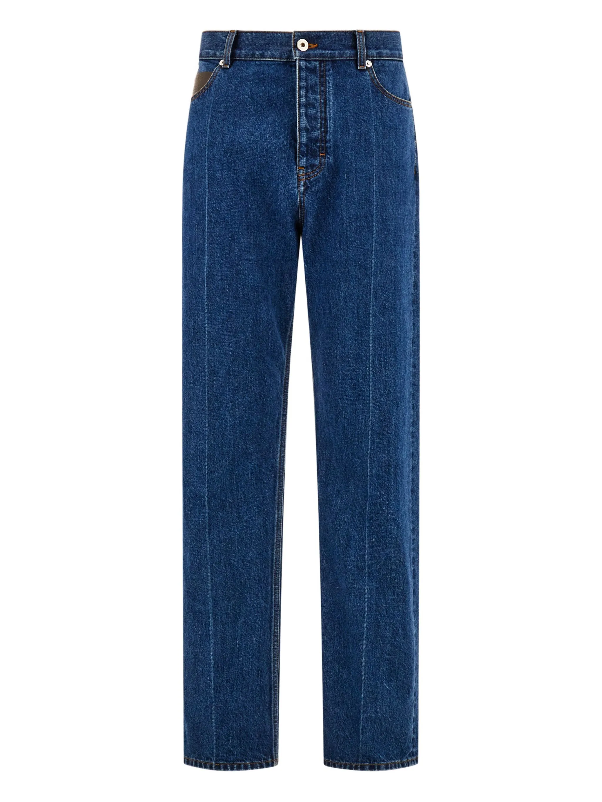 

Джинсы с тиснением Ferragamo, синий