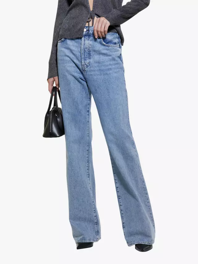

Джинсы SISLEY High Waist, синий