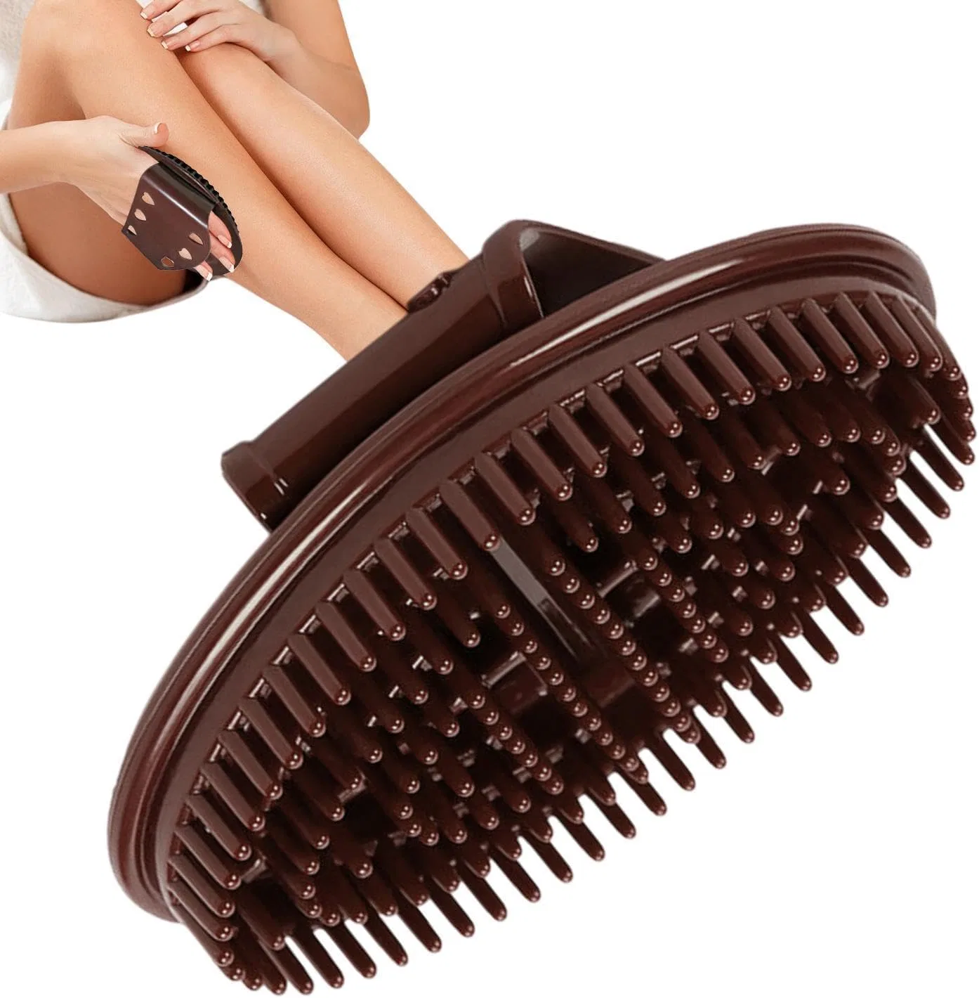 Массажная щетка Meridian Brush для тела и головы Generisch