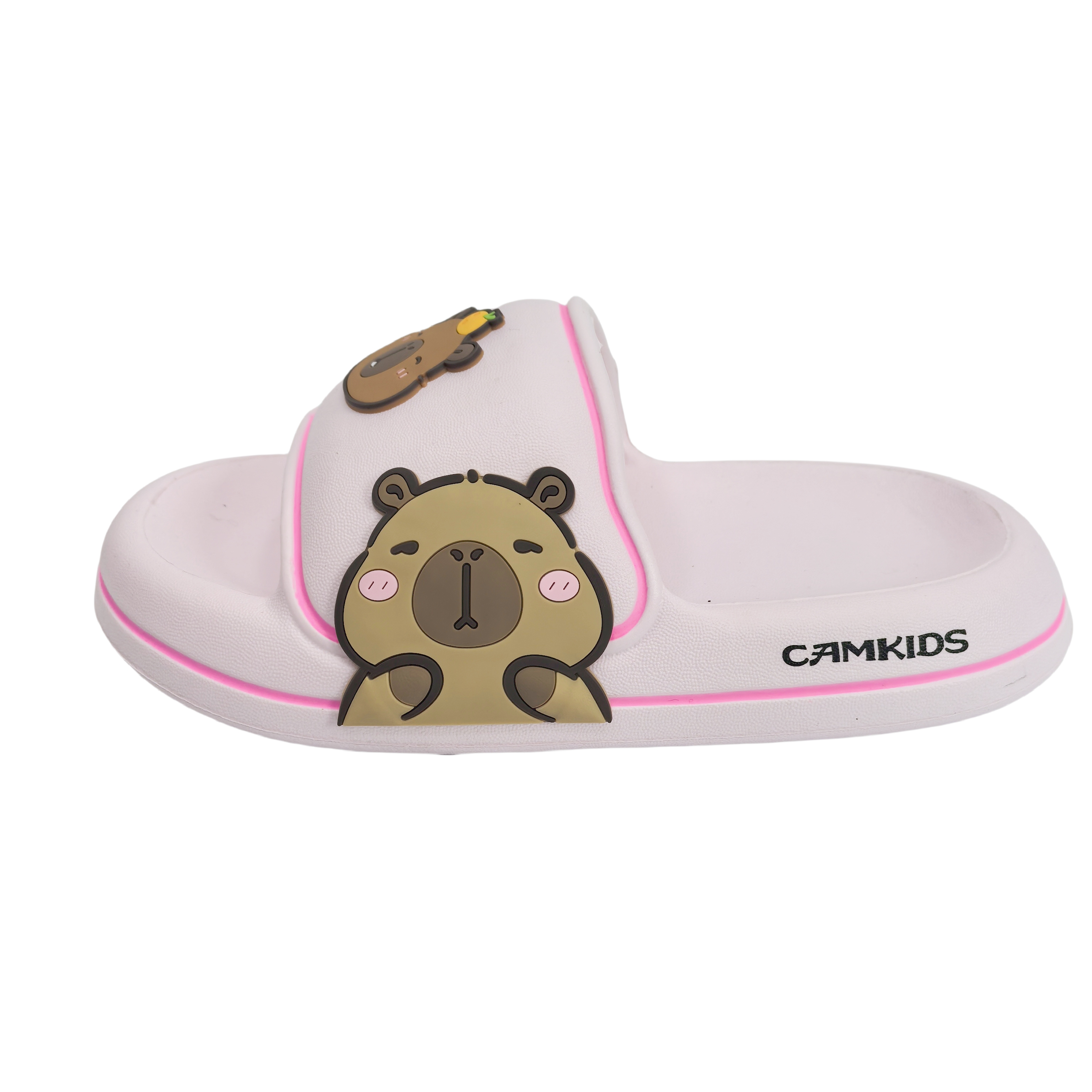 

Нескользящие и дышащие детские шлепанцы CAMKIDS, розовый