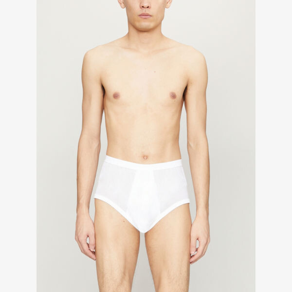 

Классические хлопковые трусы Zimmerli, белый