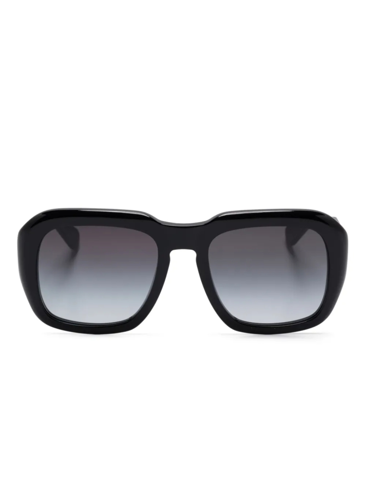 

Chloé Eyewear солнцезащитные очки в массивной оправе, черный