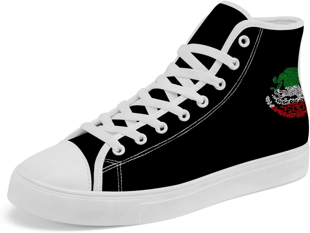 

Кеды Chebing Mexico высокие, мексиканские высокие кроссовки для мужчин и женщин, черный