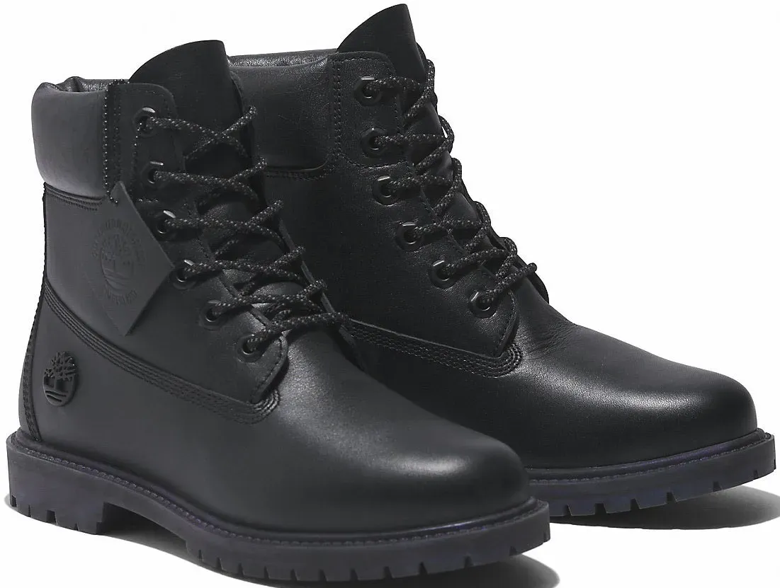 Ботинки Timberland 6in Hert Bt Cupsole-W на шнуровке, черный