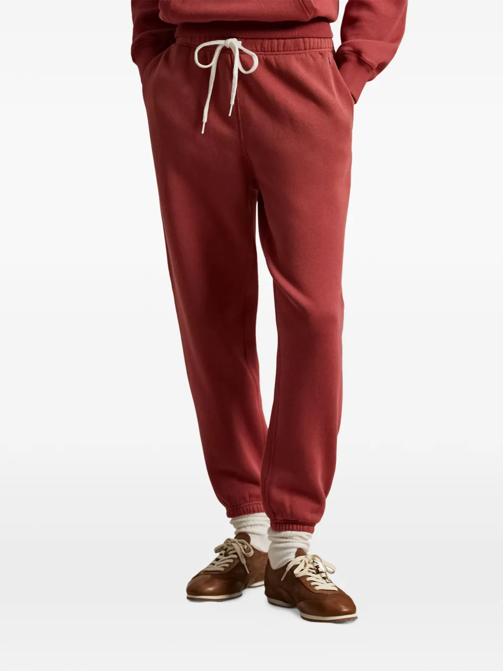 Спортивные брюки с кулиской Polo Ralph Lauren, красный — фото 3