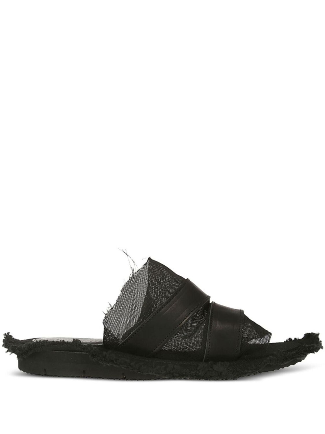 

Yohji Yamamoto сандалии с бахромой, черный