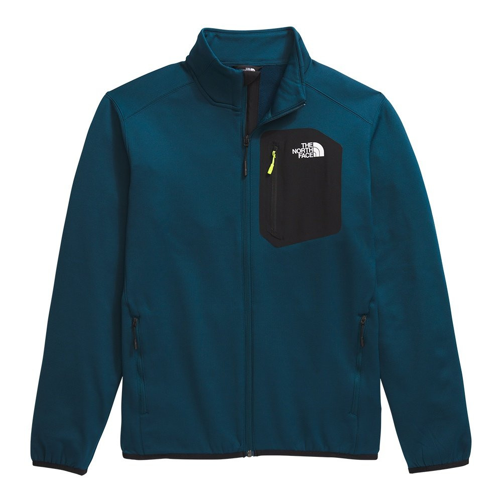 

Мужская флисовая куртка The North Face Crest на молнии, Midnight Petrol/TNF Black