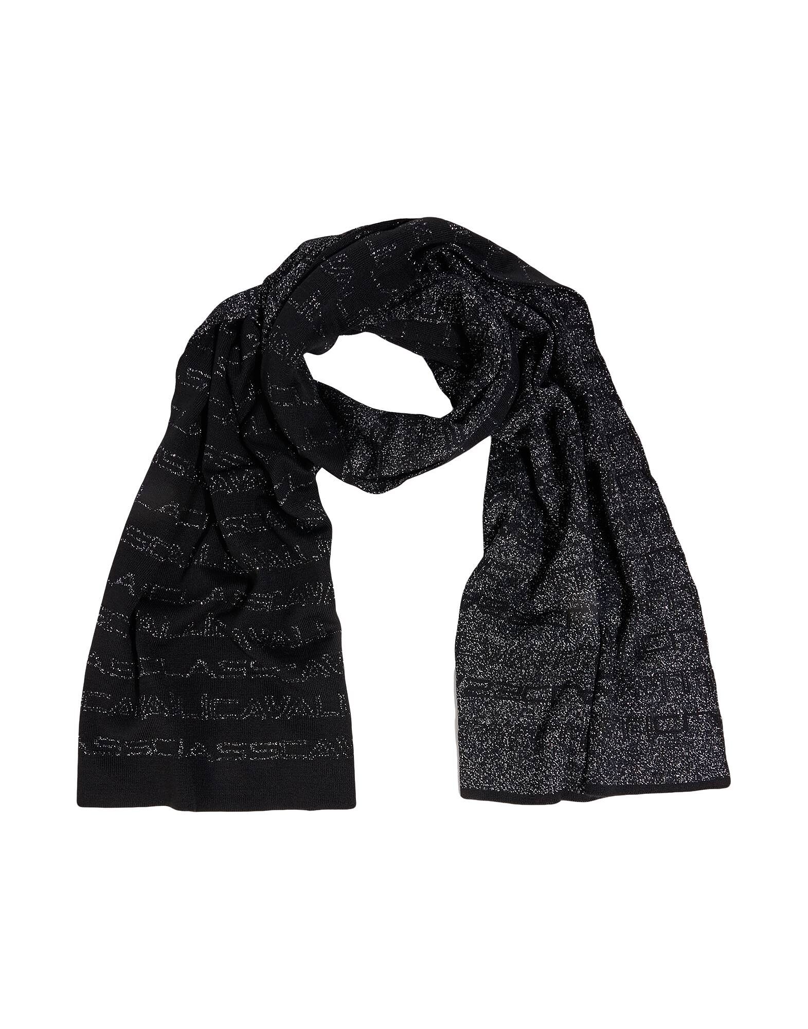 

Шарф Roberto Cavalli, черный