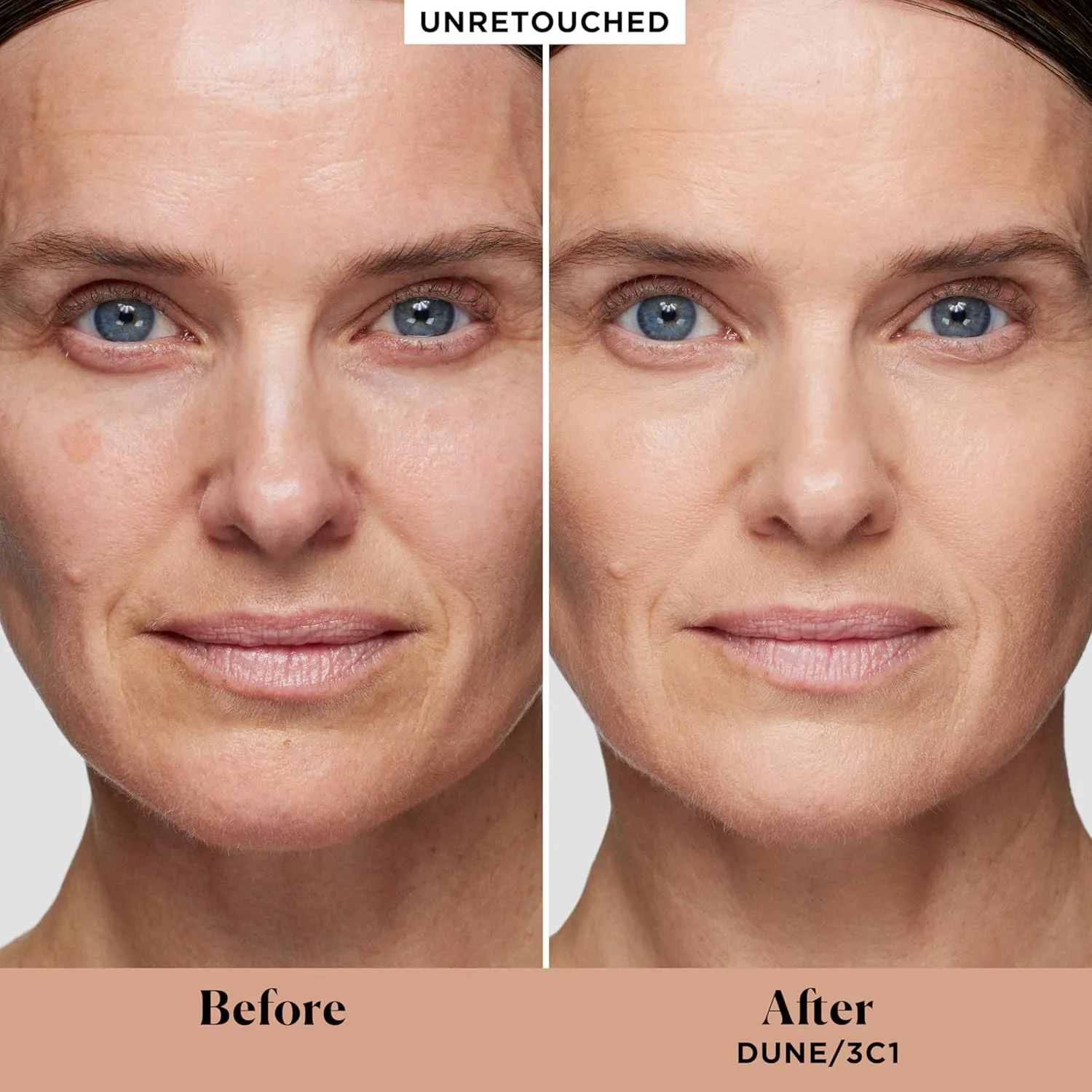 Водостойкая, невесомая тональная основа Real Flawless Weightless Perfecting Waterproof Foundation, среднее покрытие, возможность наслаивания, стойкость до 12 часов, некомедогенная, 28 г. Laura Mercier, 3C1 Dune - light medium with cool undertone... — фото 2