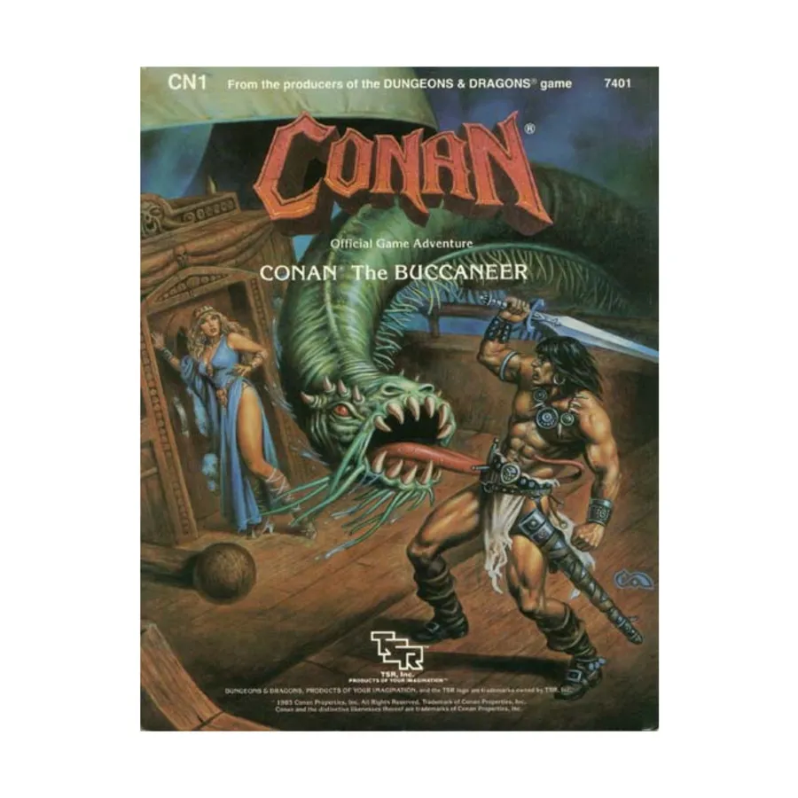 

Модуль Conan the Buccaneer, Conan (TSR)