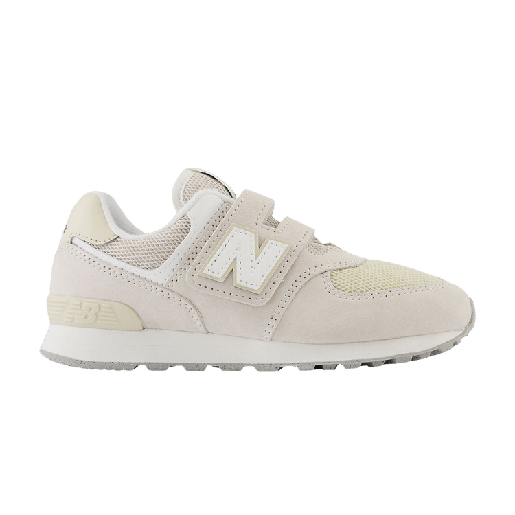 

Кроссовки New Balance 574 Hook & Loop Little Kid Wide 'Moonbeam Bone', кремовый