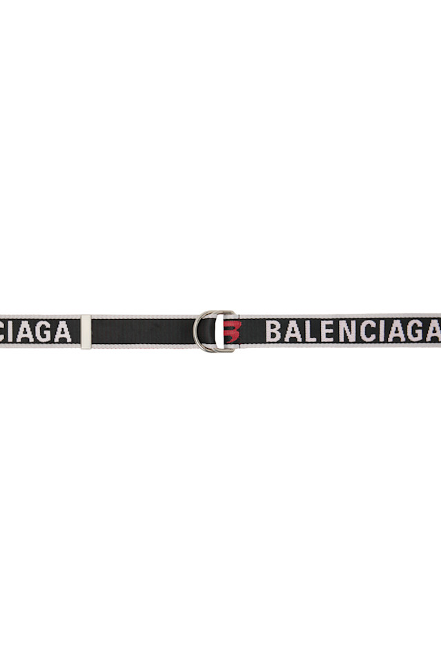 

Ремень с D-образным кольцом Balenciaga, черный