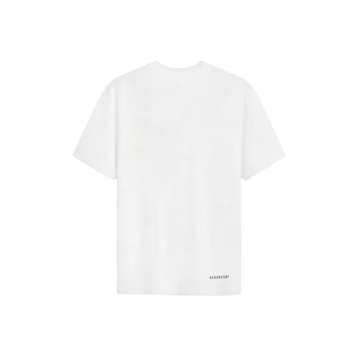 Футболка Adidas White Crew Neck Moderate — фото 3