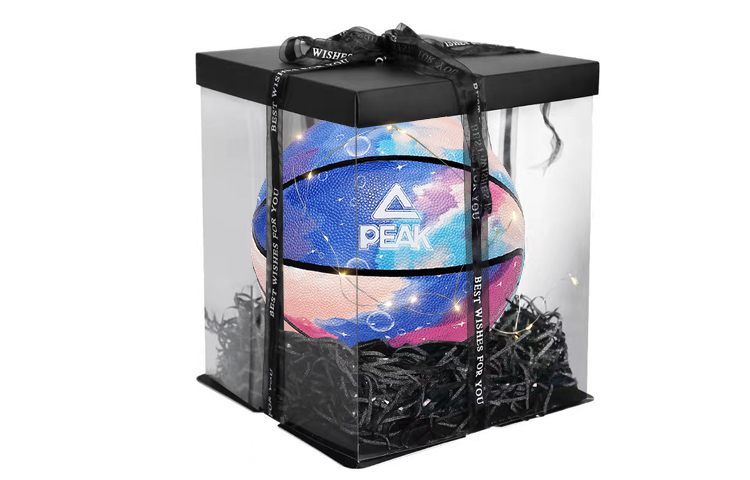 

PEAK Баскетбольный мяч PU розовый синий размер 7 тренировочный unisex
