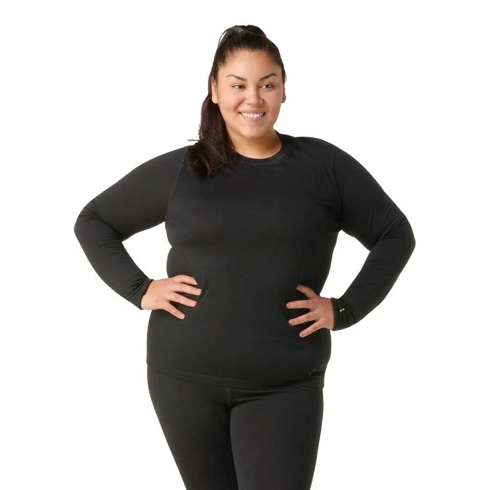

Базовый слой Smartwool Classic All Season Merino Crew Boxed Plus long sleeve, черный