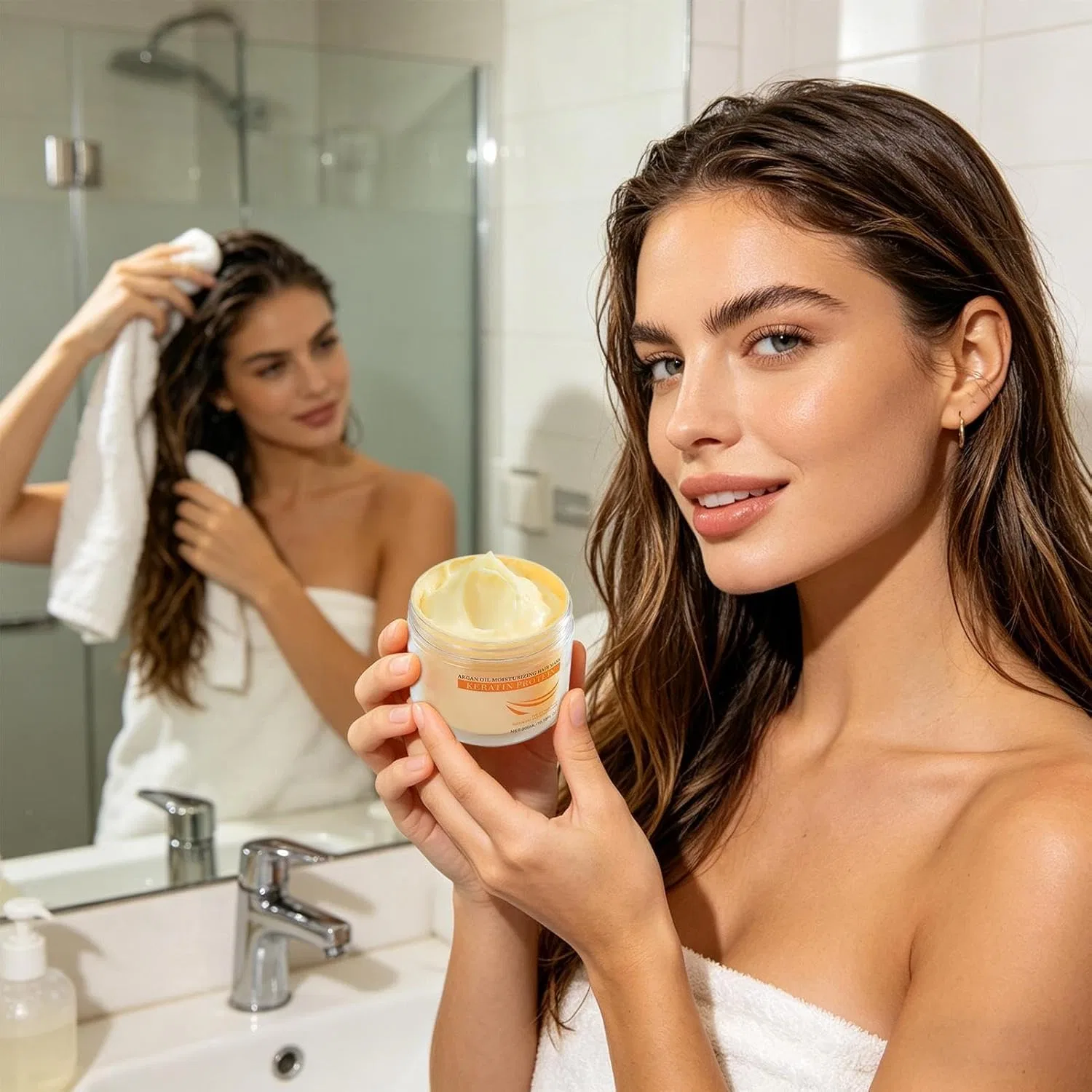 Маска для глубокого кондиционирования волос «Repairing Moisture» Generisch — фото 3