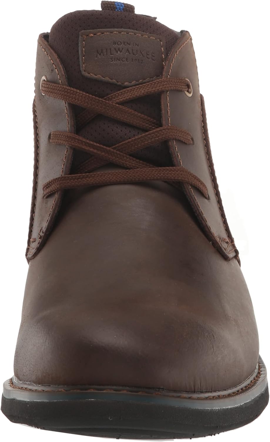 Мужские ботинки Nunn Bush Otto Plain Toe Chukka из легкой водоотталкивающей замши, коричневый — фото 2