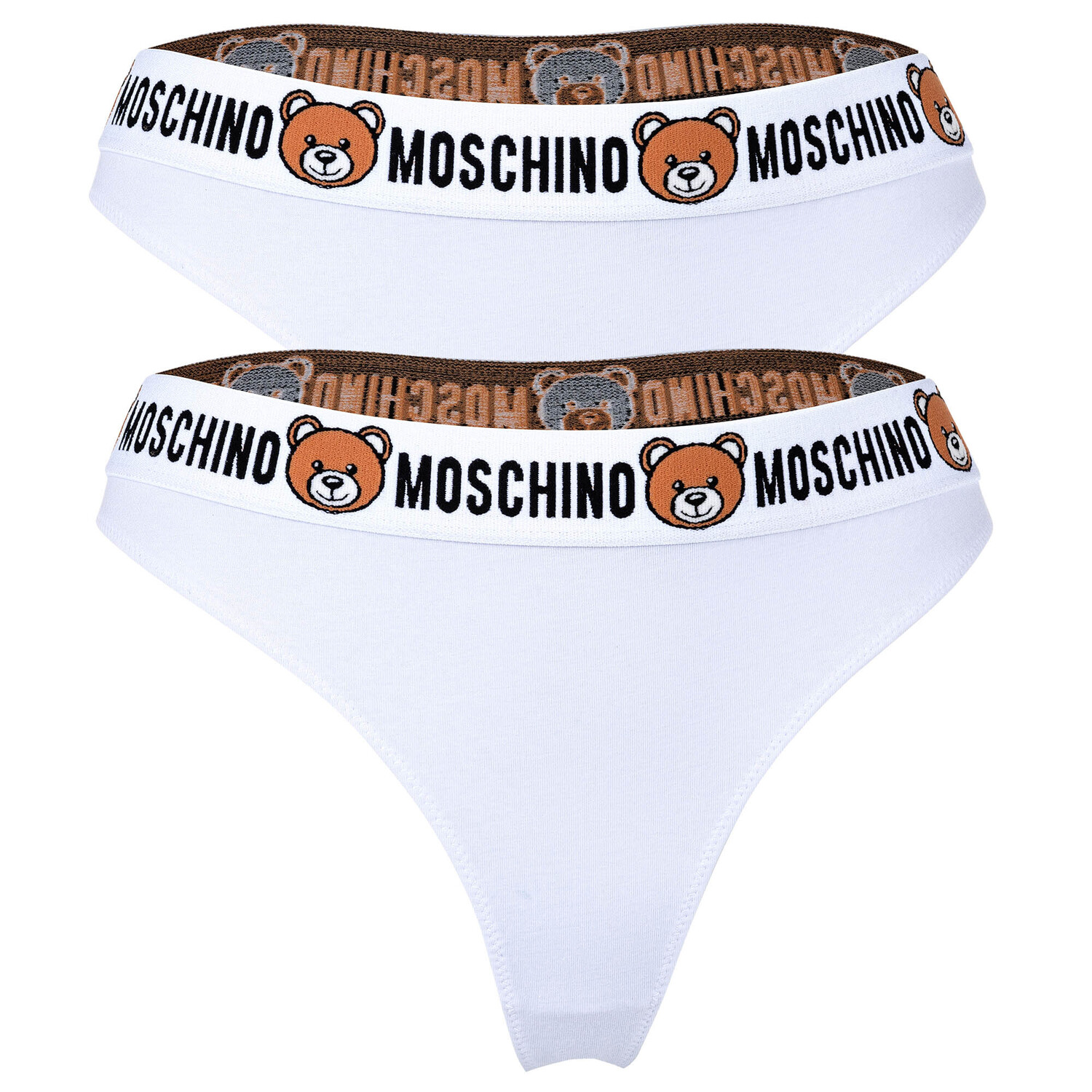 

Стринги Moschino 2 шт, белый