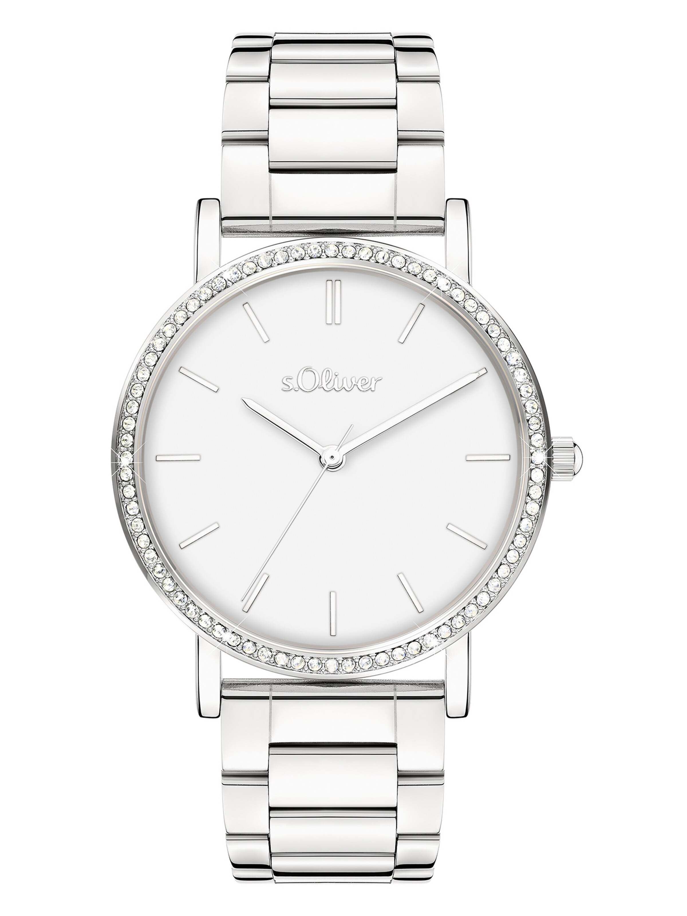 

s.Oliver Серебряные аналоговые часы