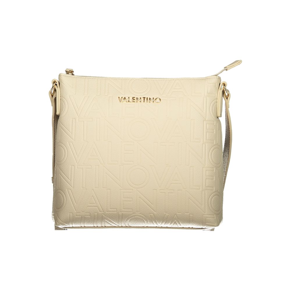 

Бежевая полиэтиленовая сумка Valentino Bags, Бежевый, Бежевая полиэтиленовая сумка Valentino Bags
