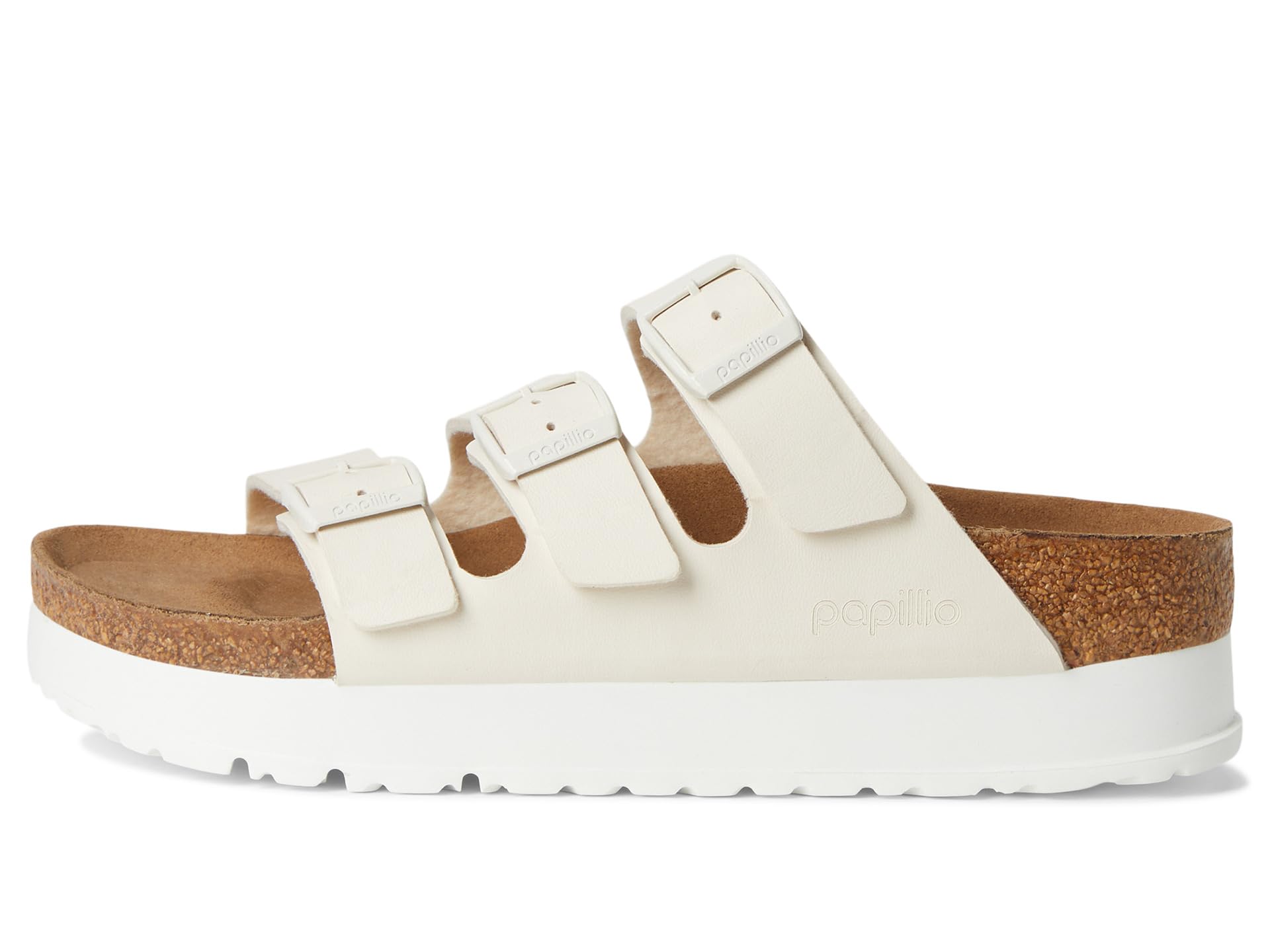 Сандалии Birkenstock Papillio By Birkenstock Florida Platform - Vegan, Eggshell — фото 4