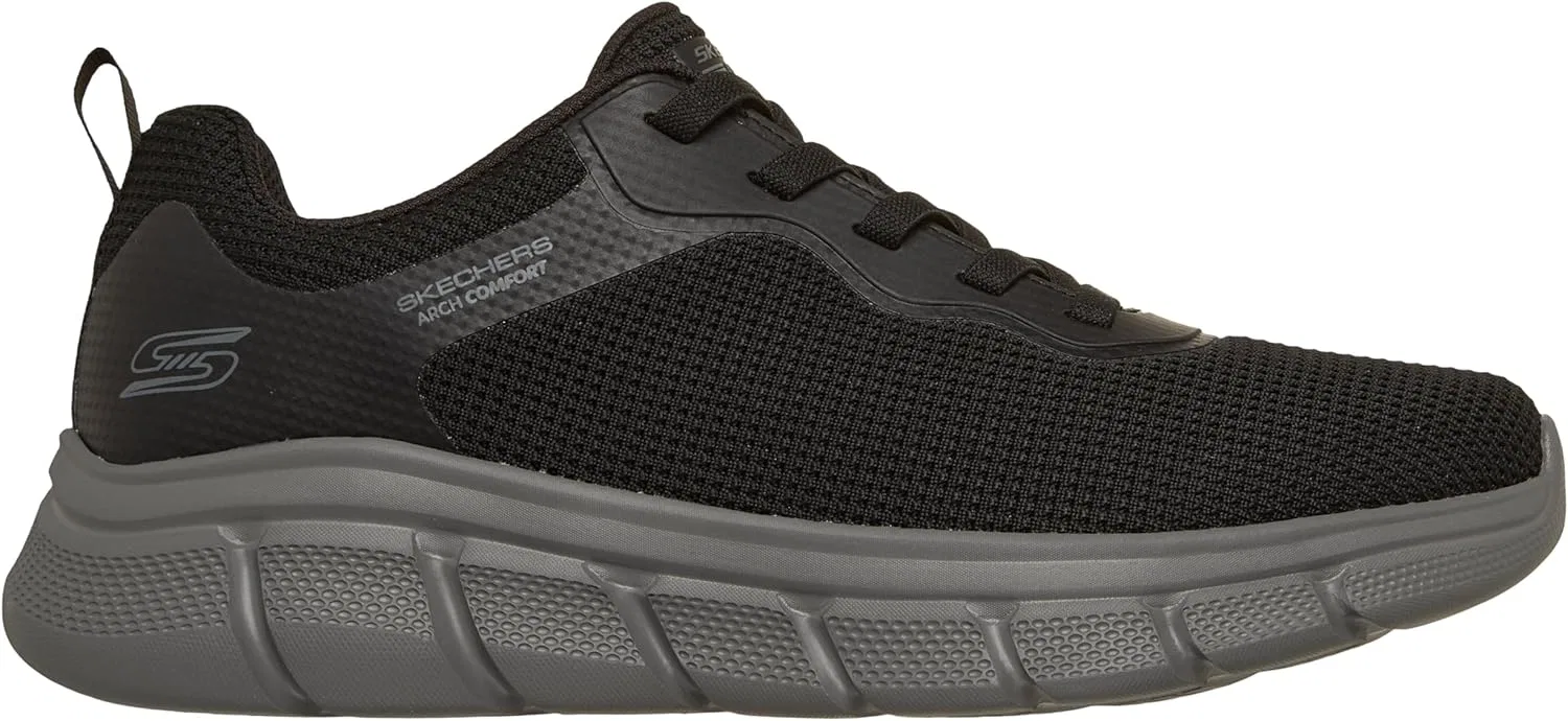 Мужские кроссовки Skechers Bobs B Flex-Arch Comfort Edge, Black — фото 4