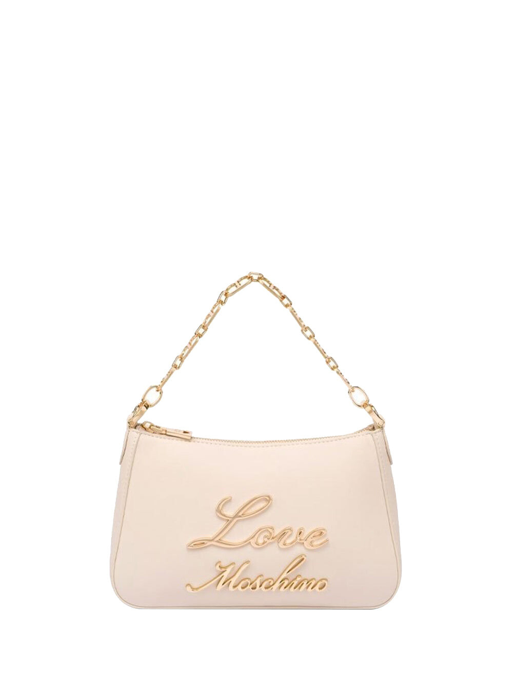 

Женская сумка через плечо цвета слоновой кости Moschino