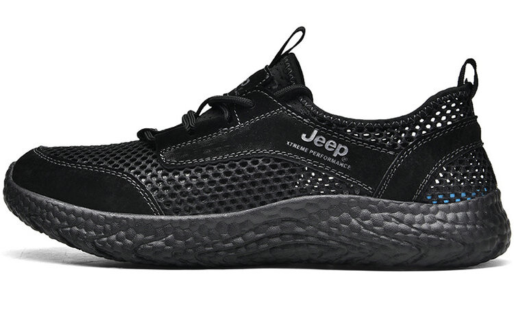 

Кроссовки Jeep Casual Shoes Men Low-Top Black, черный