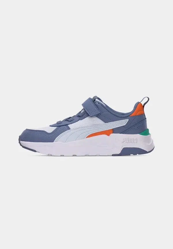Кроссовки детские Puma Trinity 2 lt ac+ ps, белый/серебристый туман/серое небо — фото 2
