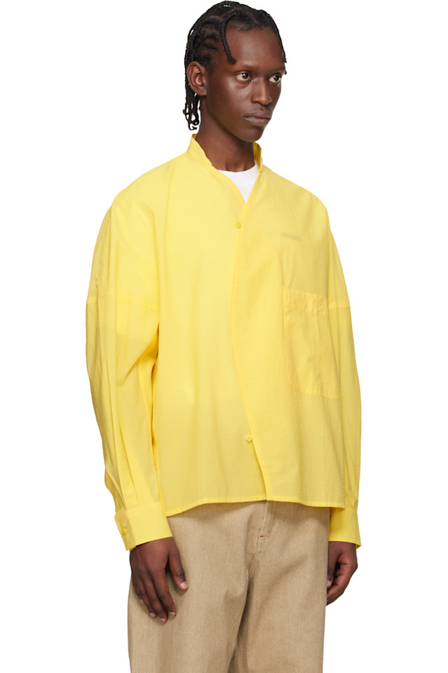 Рубашка 'La chemise berlingot' Jacquemus, желтый — фото 3