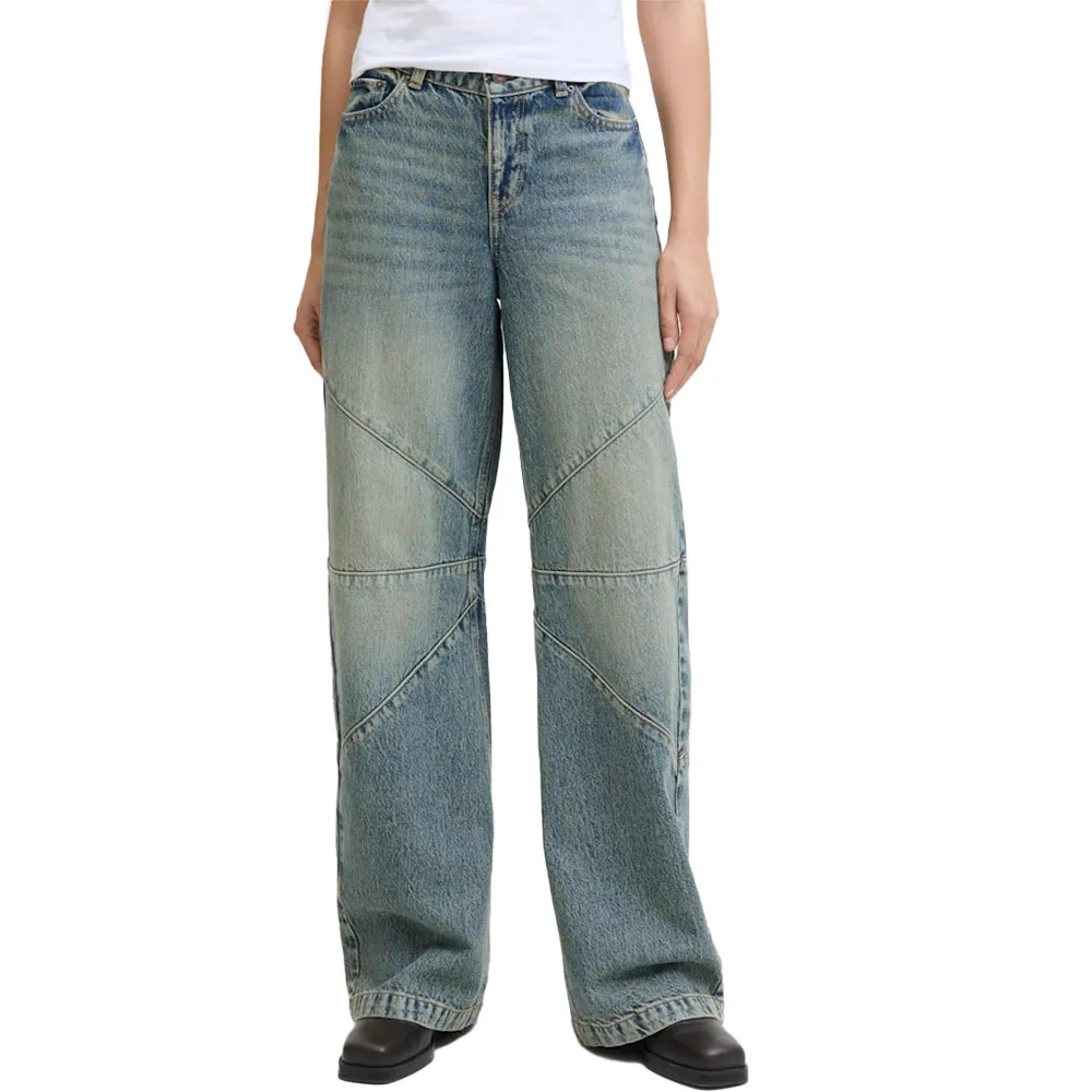 

Джинсы Jack & Jones Orlando Cleo Wide Leg Plus Size JJXX jeans, синий