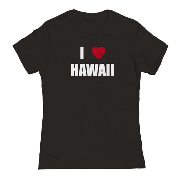 

Футболка Junior'S с принтом «i Heart Hawaii» Unbranded, черный