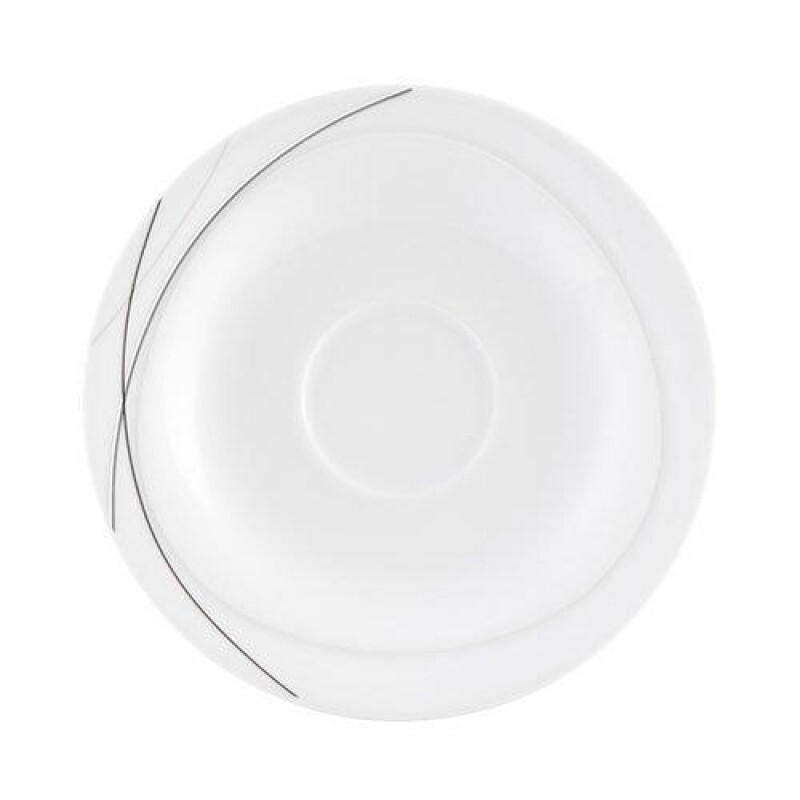 

Комбинированное блюдце Trio Highline 16 см Seltmann Weiden, белый черный