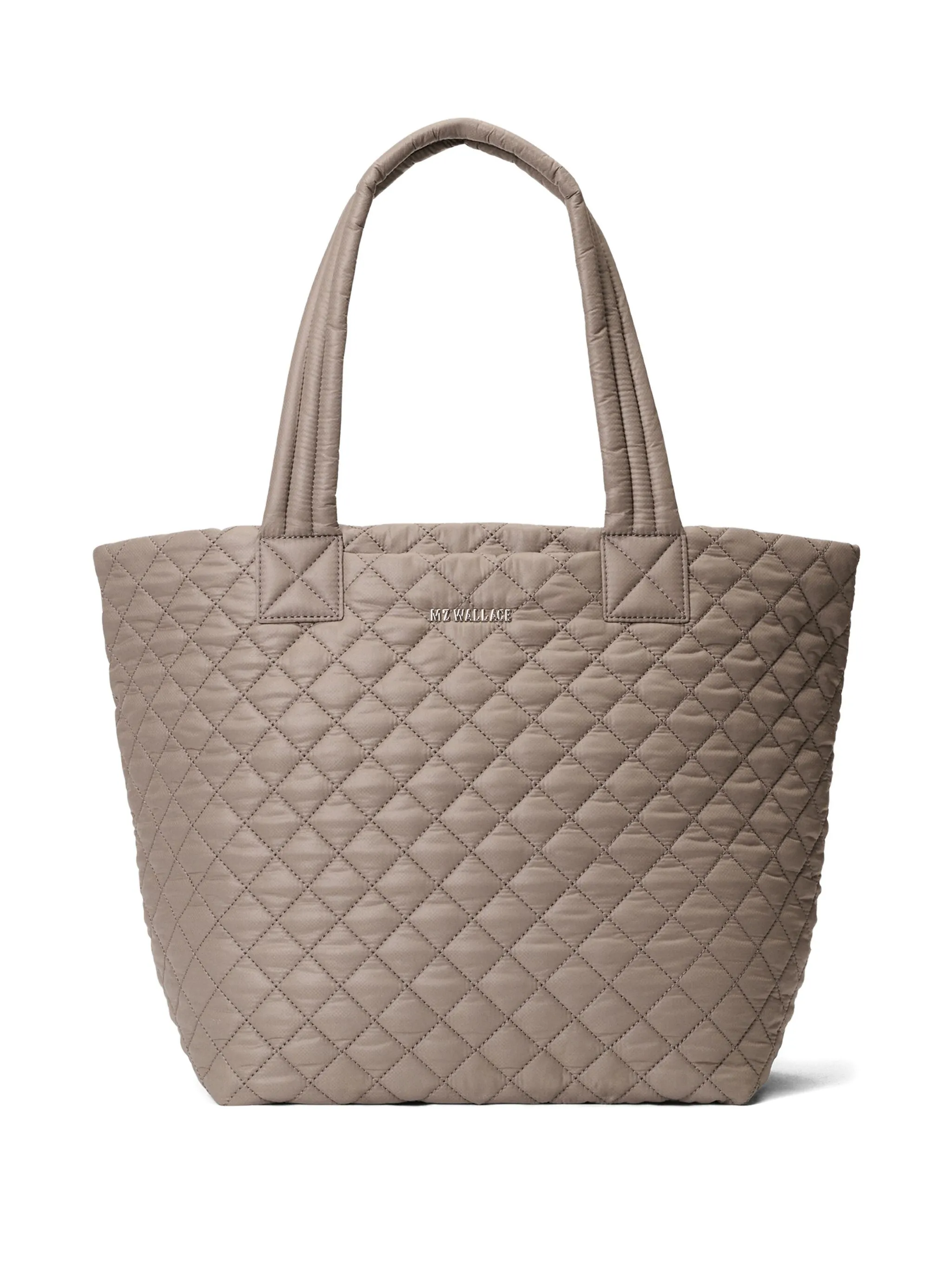 

Стеганая сумка-тоут Metro Mz Wallace, бежевый