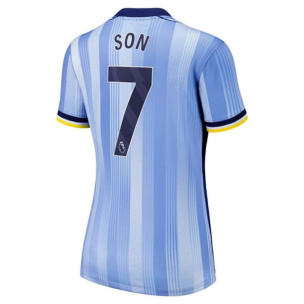 Футболка Tottenham Hotspur 2024/25 away, сын хын мин, синяя, женская Nike — фото 4