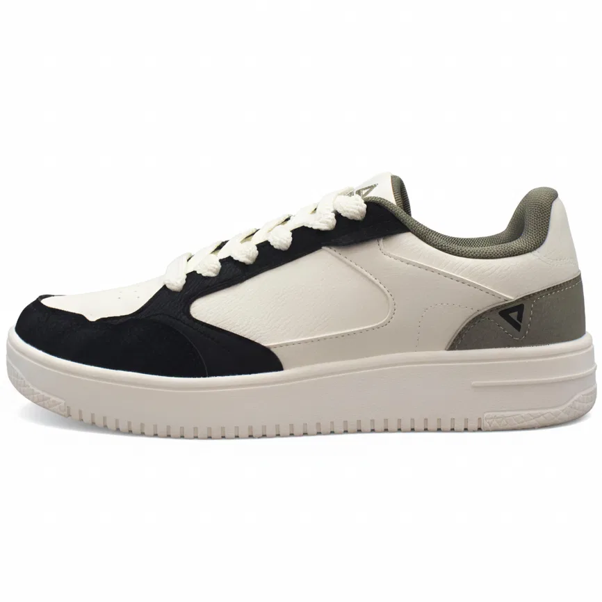 Кроссовки скейтборд PEAK White/Black/Green